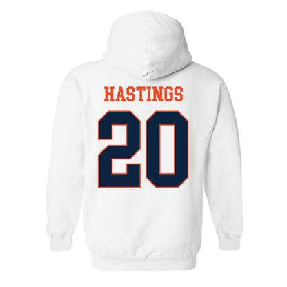 Auburn - NCAA Softball : Alyssa Hastings - Generic Shersey Hooded Sweatshirt-1