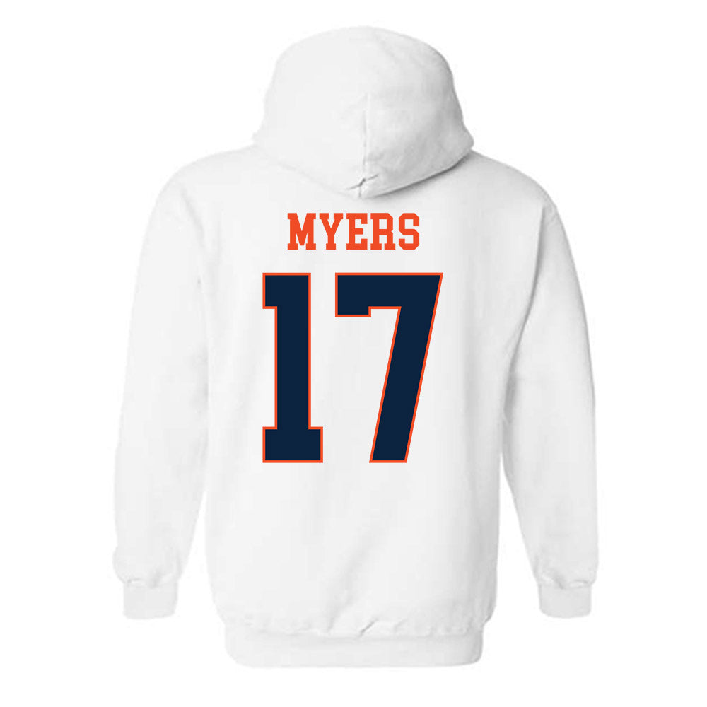 Auburn - NCAA Football : Will Myers - Generic Shersey Hooded Sweatshirt-1
