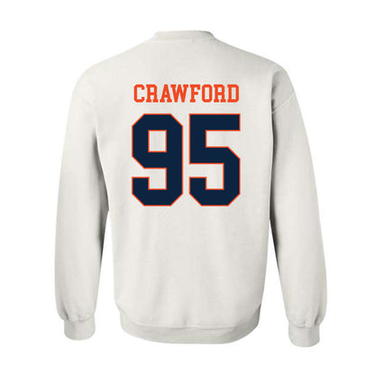 Auburn - NCAA Football : Jourdin Crawford - Generic Shersey Crewneck Sweatshirt-1