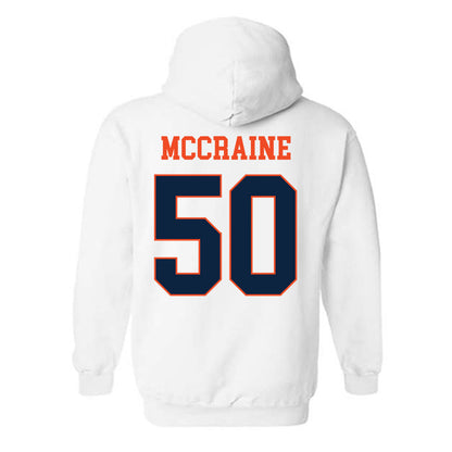 Auburn - NCAA Baseball : Brandon McCraine - Generic Shersey Hooded Sweatshirt-1