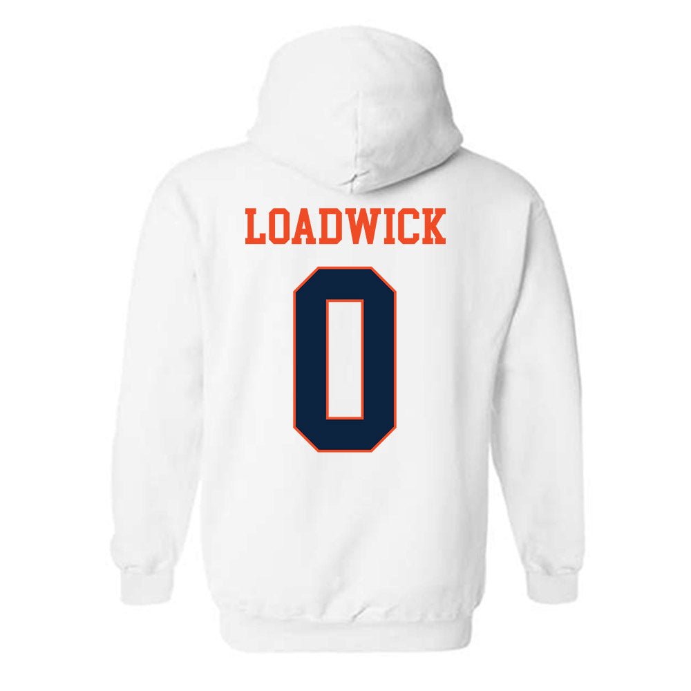 Auburn - NCAA Women's Soccer : Malia Loadwick - Generic Shersey Hooded Sweatshirt-1