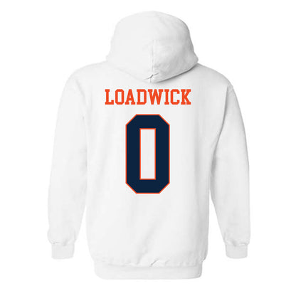 Auburn - NCAA Women's Soccer : Malia Loadwick - Generic Shersey Hooded Sweatshirt-1