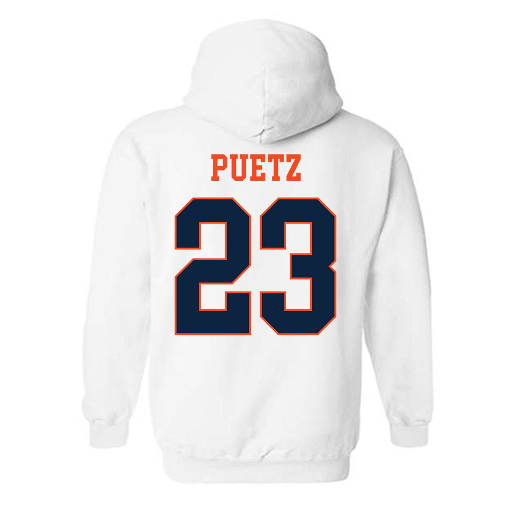 Auburn - NCAA Women's Volleyball : Shanelle Puetz - Generic Shersey Hooded Sweatshirt-1