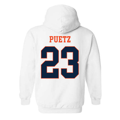Auburn - NCAA Women's Volleyball : Shanelle Puetz - Generic Shersey Hooded Sweatshirt-1