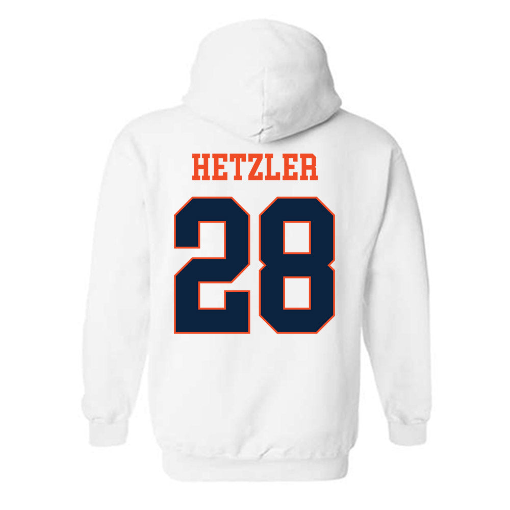 Auburn - NCAA Baseball : Ryan Hetzler - Generic Shersey Hooded Sweatshirt-1