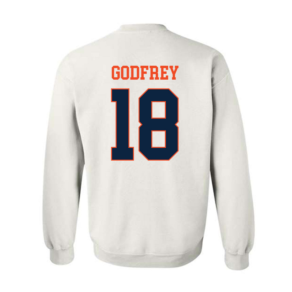 Auburn - NCAA Softball : Brit Godfrey - Generic Shersey Crewneck Sweatshirt-1