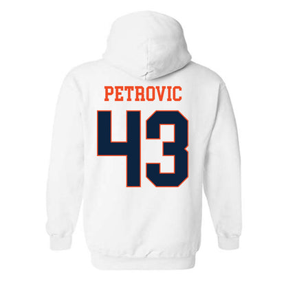 Auburn - NCAA Baseball : Alex Petrovic - Hooded Sweatshirt Generic Shersey