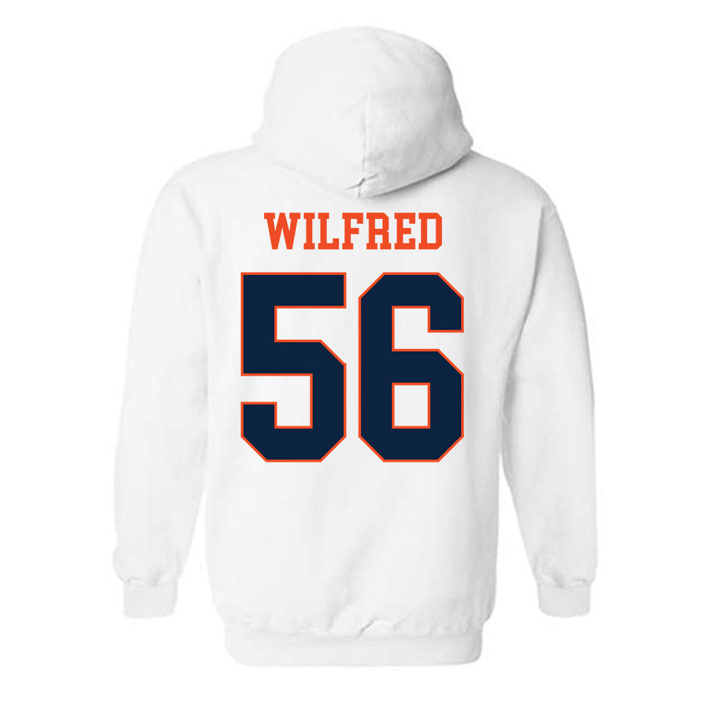 Auburn - NCAA Football : Seth Wilfred - Generic Shersey Hooded Sweatshirt-1