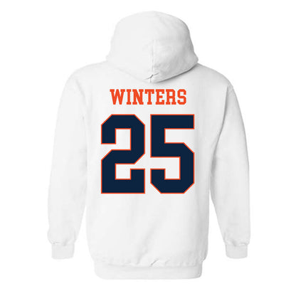 Auburn - NCAA Football : Eric Winters - Generic Shersey Hooded Sweatshirt-1