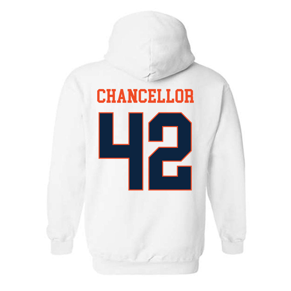 Auburn - NCAA Baseball : Abe Chancellor - Generic Shersey Hooded Sweatshirt-1