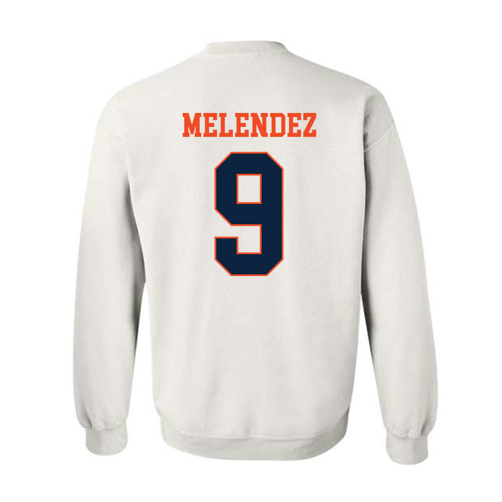 Auburn - NCAA Football : Elijah Melendez - Generic Shersey Crewneck Sweatshirt-1