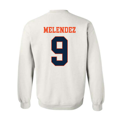 Auburn - NCAA Football : Elijah Melendez - Generic Shersey Crewneck Sweatshirt-1