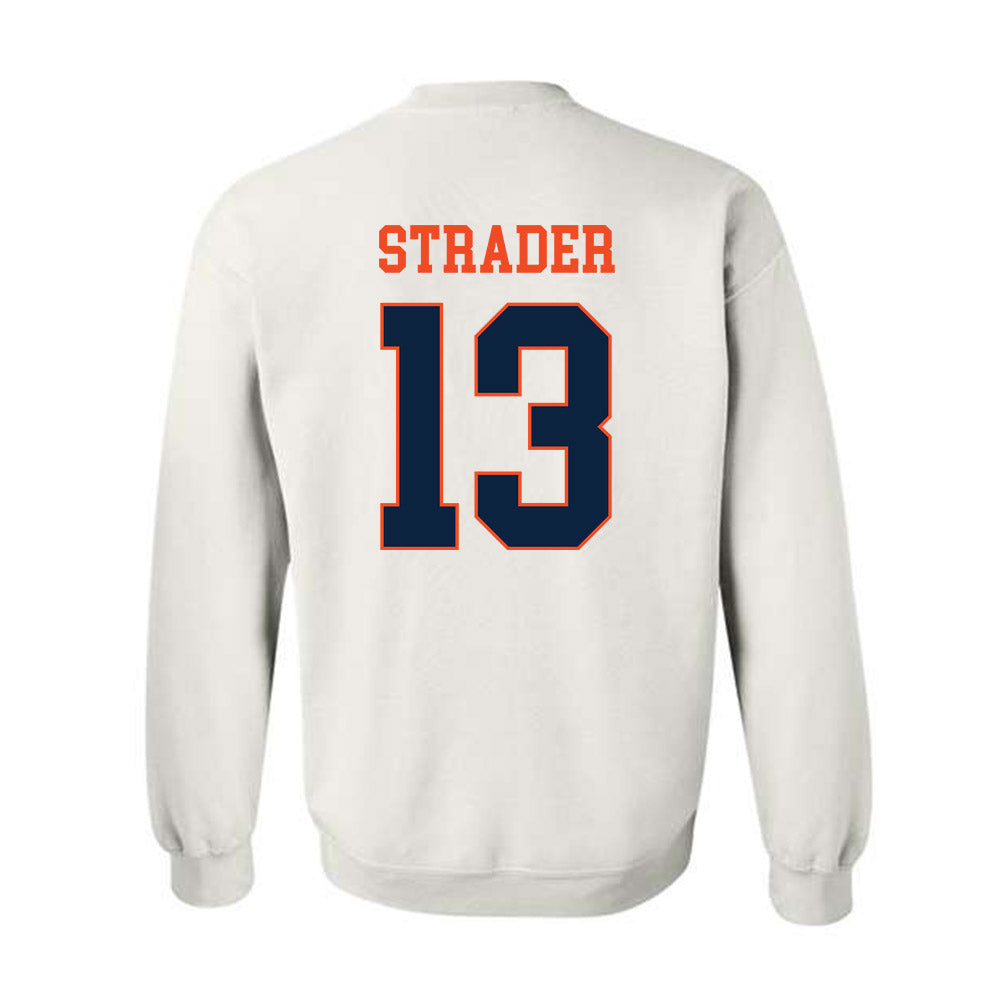 Auburn - NCAA Football : Raion Strader - Generic Shersey Crewneck Sweatshirt-1