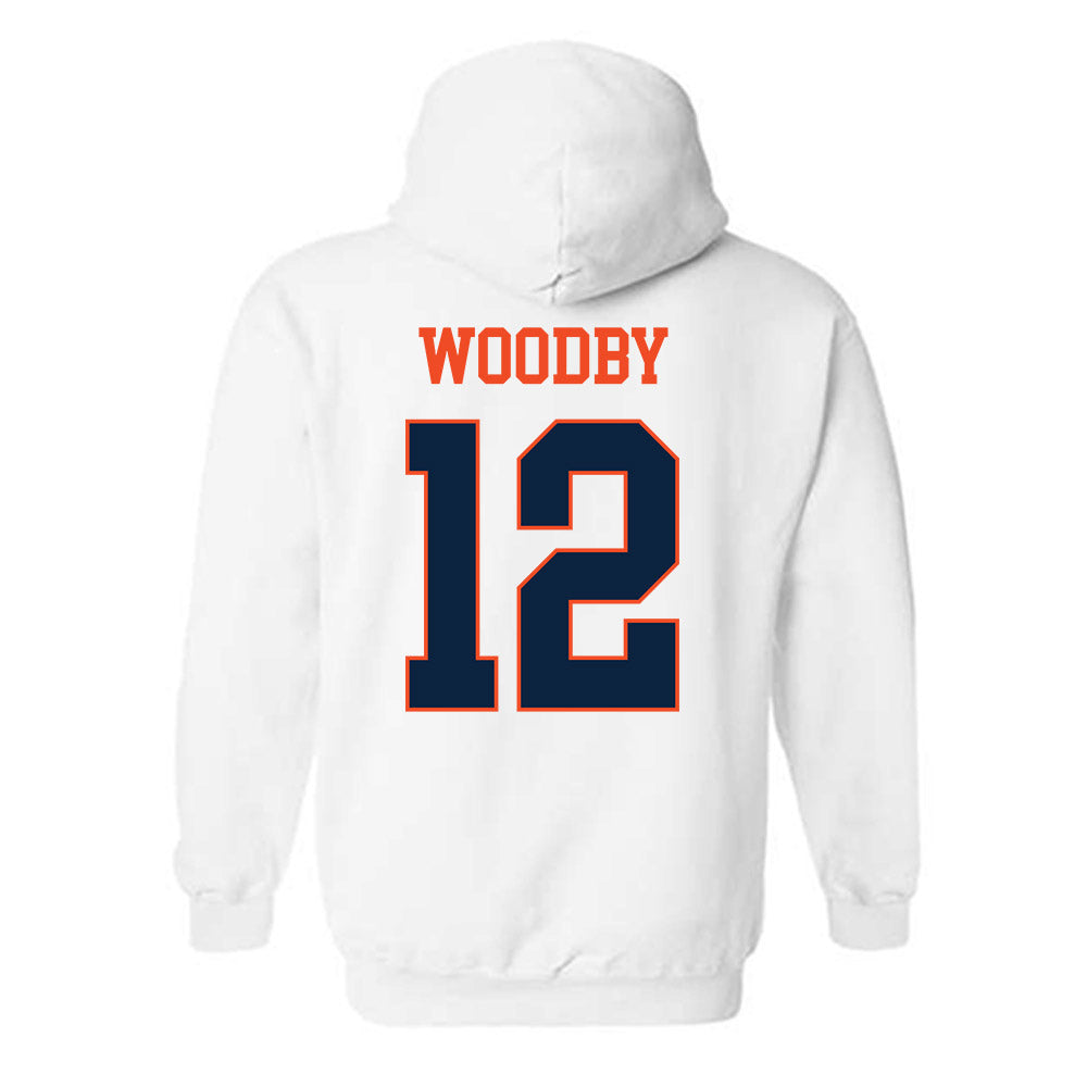 Auburn - NCAA Football : Blake Woodby - Generic Shersey Hooded Sweatshirt-1