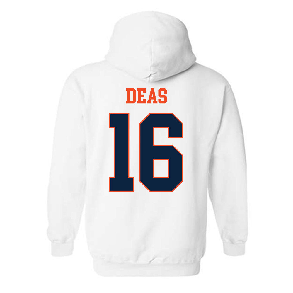 Auburn - NCAA Football : Bryce Deas - Generic Shersey Hooded Sweatshirt-1
