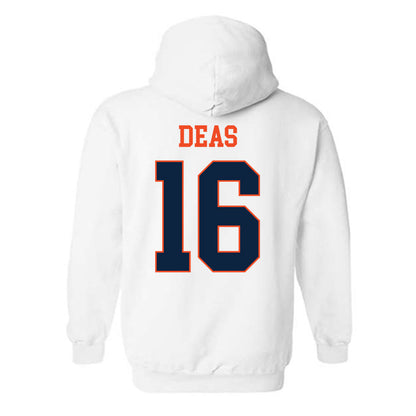 Auburn - NCAA Football : Bryce Deas - Generic Shersey Hooded Sweatshirt-1