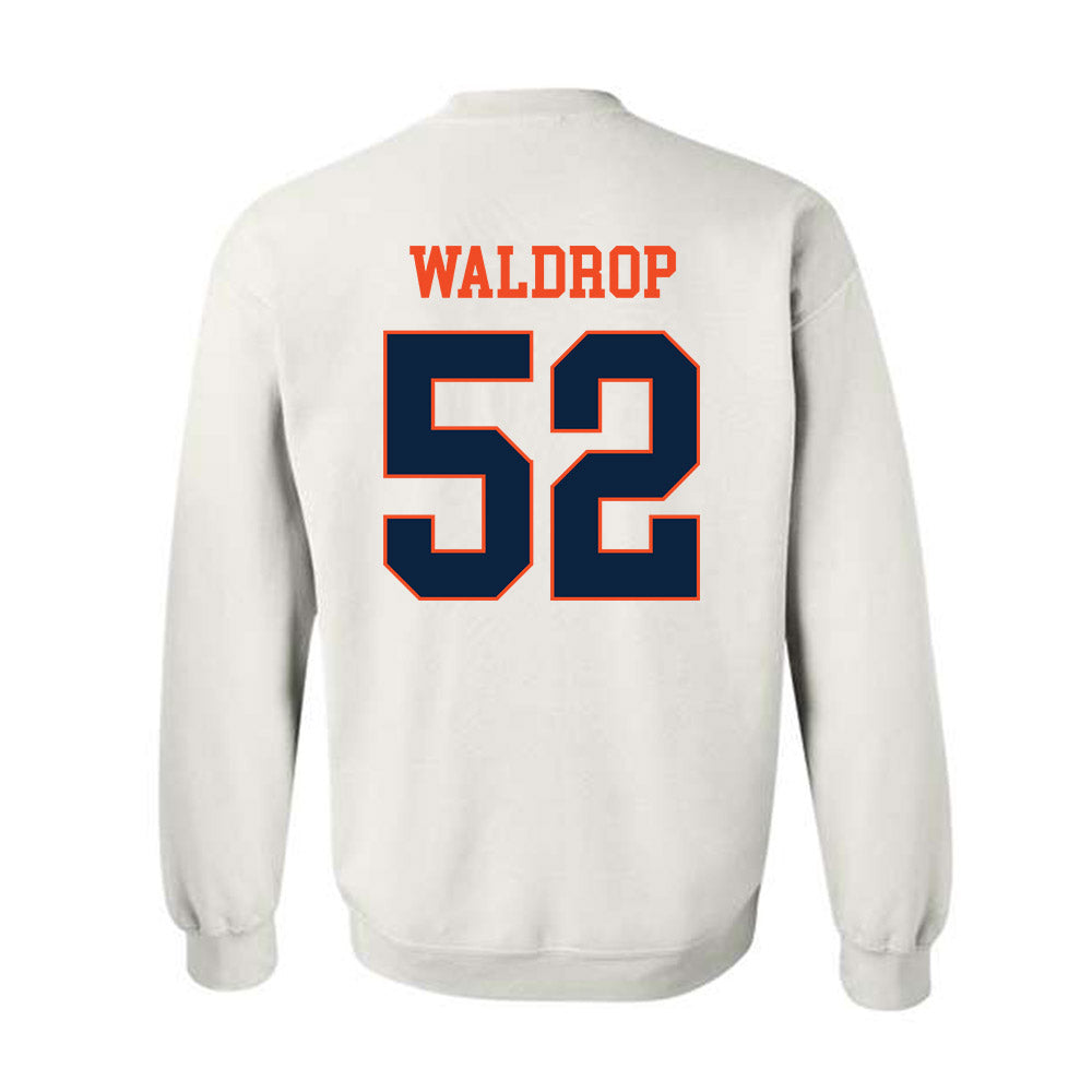 Auburn - NCAA Baseball : Tanner Waldrop - Generic Shersey Crewneck Sweatshirt-1