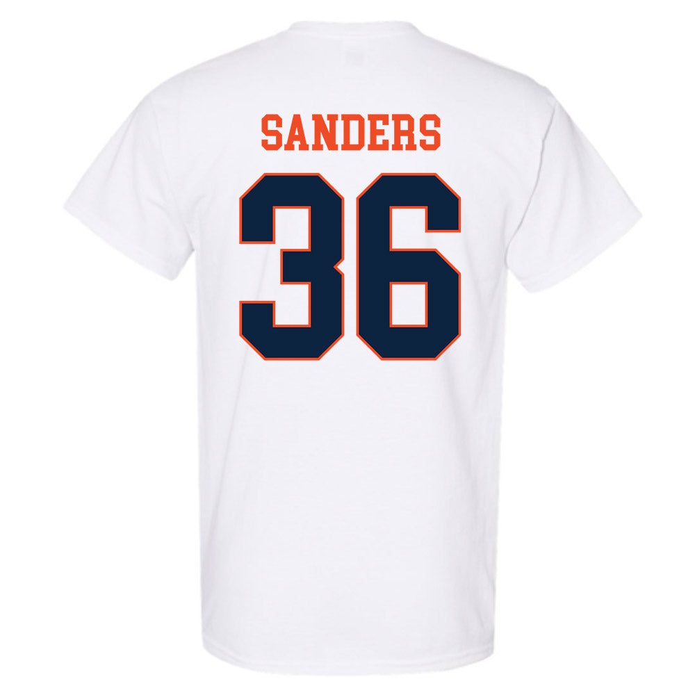 Auburn - NCAA Baseball : Jackson Sanders - Generic Shersey T-Shirt-1