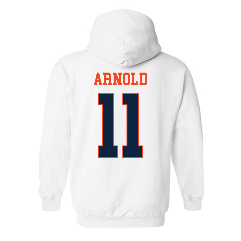 Auburn - NCAA Football : Jackson Arnold - Generic Shersey Hooded Sweatshirt-1