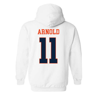Auburn - NCAA Football : Jackson Arnold - Generic Shersey Hooded Sweatshirt-1