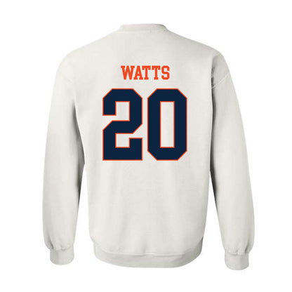 Auburn - NCAA Baseball : Dylan Watts - Generic Shersey Crewneck Sweatshirt