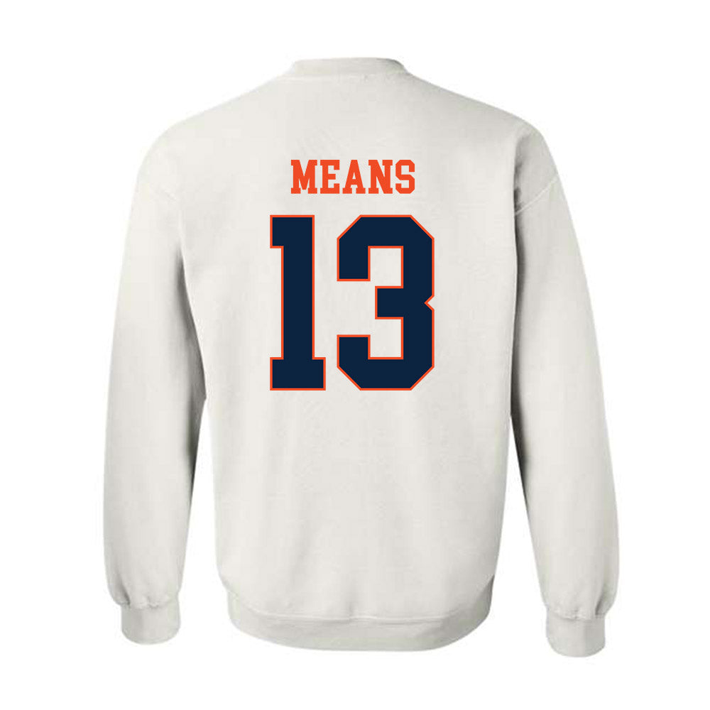 Auburn - NCAA Women's Soccer : Asha Means - Generic Shersey Crewneck Sweatshirt-1