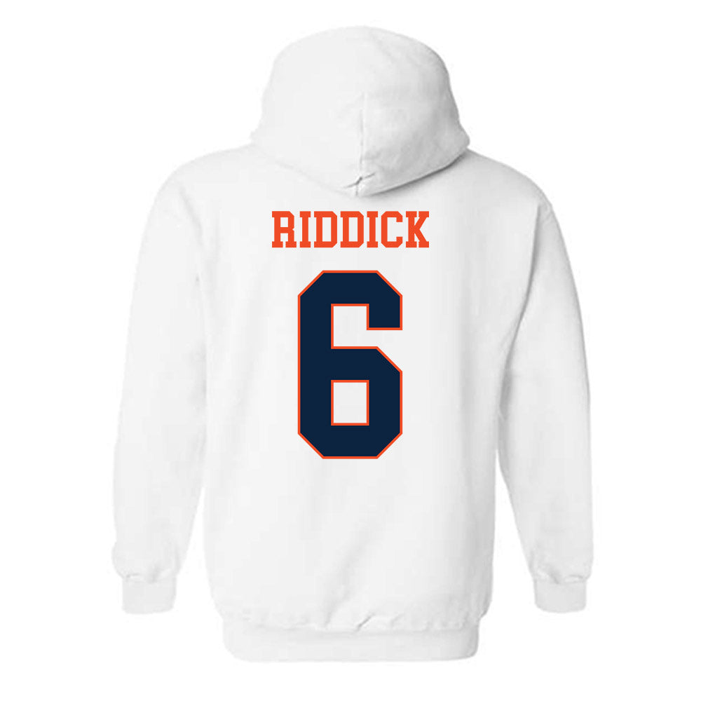 Auburn - NCAA Football : Demarcus Riddick - Generic Shersey Hooded Sweatshirt-1