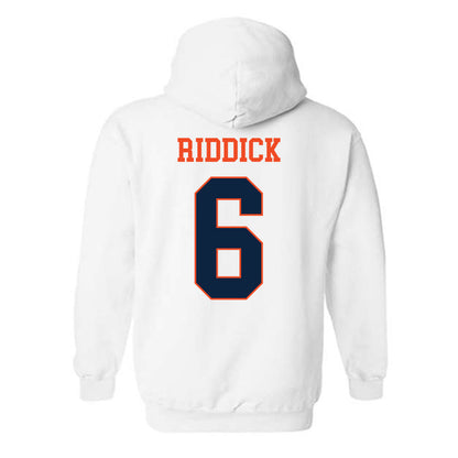Auburn - NCAA Football : Demarcus Riddick - Generic Shersey Hooded Sweatshirt-1