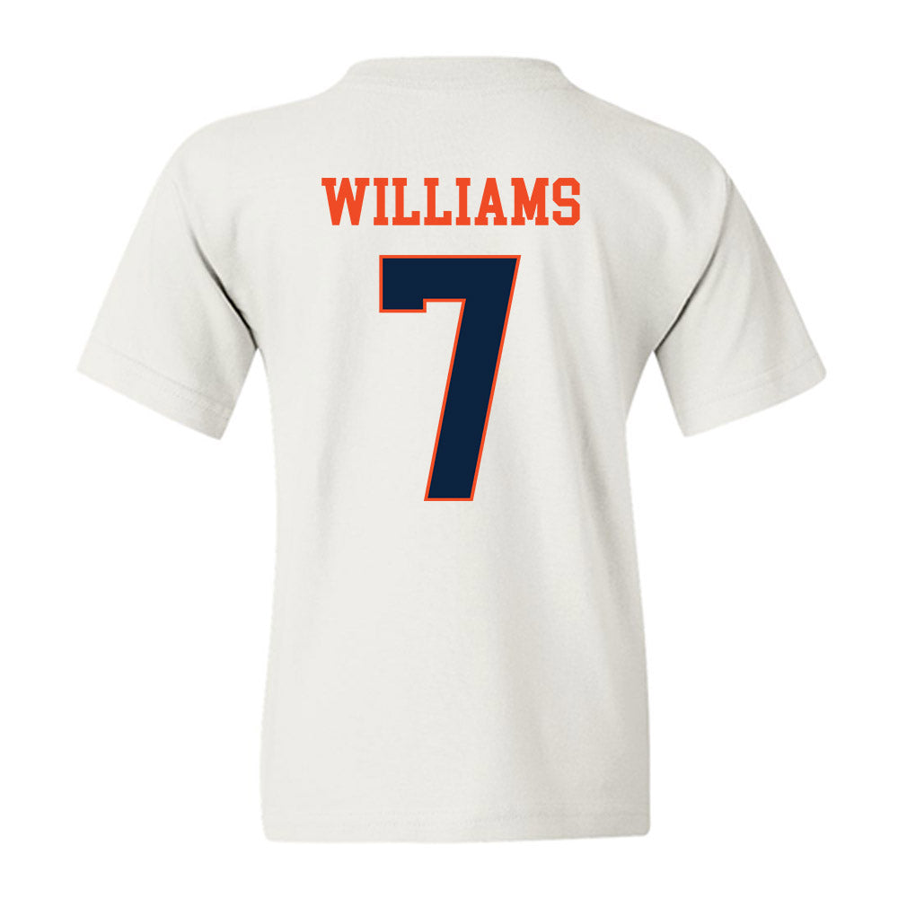 Auburn - NCAA Men's Basketball : CJ Williams - Generic Shersey Youth T-Shirt-1