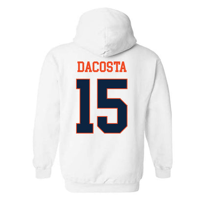 Auburn - NCAA Women's Volleyball : Alexis Dacosta - Generic Shersey Hooded Sweatshirt-1