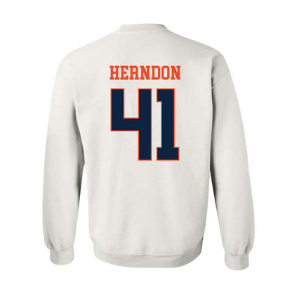 Auburn - NCAA Softball : Abby Herndon - Generic Shersey Crewneck Sweatshirt-1