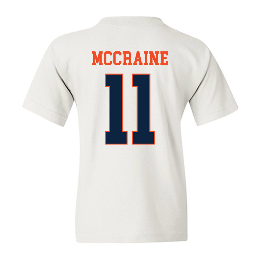 Auburn - NCAA Baseball : Brandon McCraine - Generic Shersey Youth T-Shirt-1