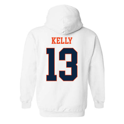 Auburn - NCAA Men's Basketball : Miles Kelly - Generic Shersey Hooded Sweatshirt