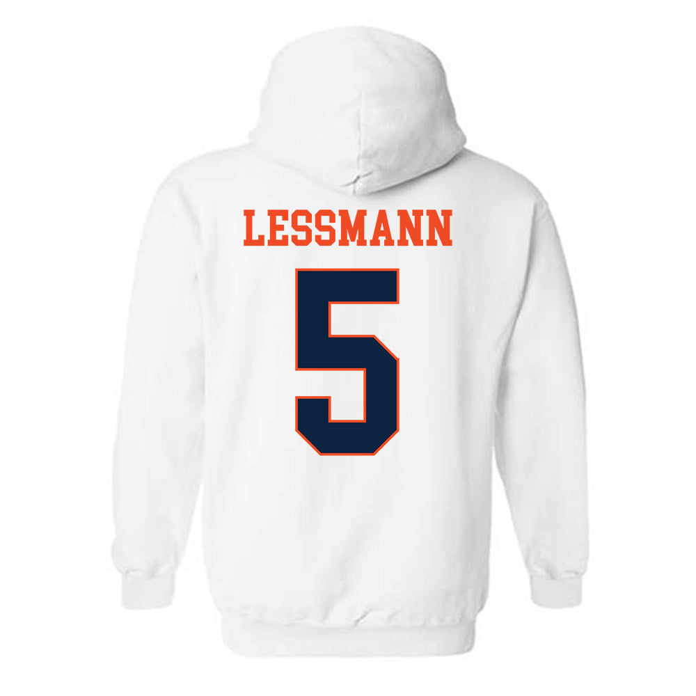 Auburn - NCAA Softball : georgia lessmann - Generic Shersey Hooded Sweatshirt-1