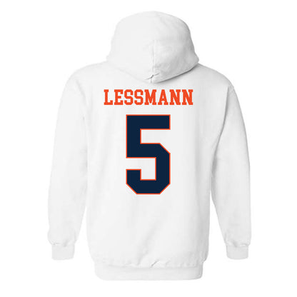 Auburn - NCAA Softball : georgia lessmann - Generic Shersey Hooded Sweatshirt-1