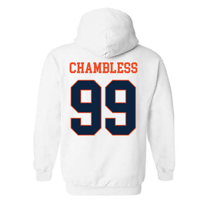 Auburn - NCAA Women's Volleyball : Greer Chambless - Generic Shersey Hooded Sweatshirt-1