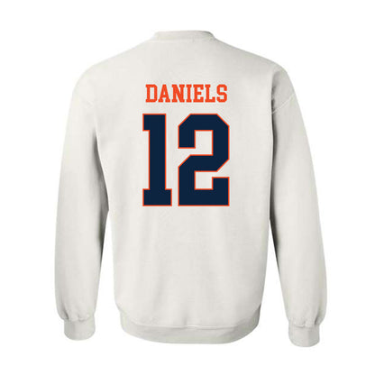 Auburn - NCAA Football : Ashton Daniels - Generic Shersey Crewneck Sweatshirt-1