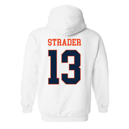 Auburn - NCAA Football : Raion Strader - Generic Shersey Hooded Sweatshirt-1
