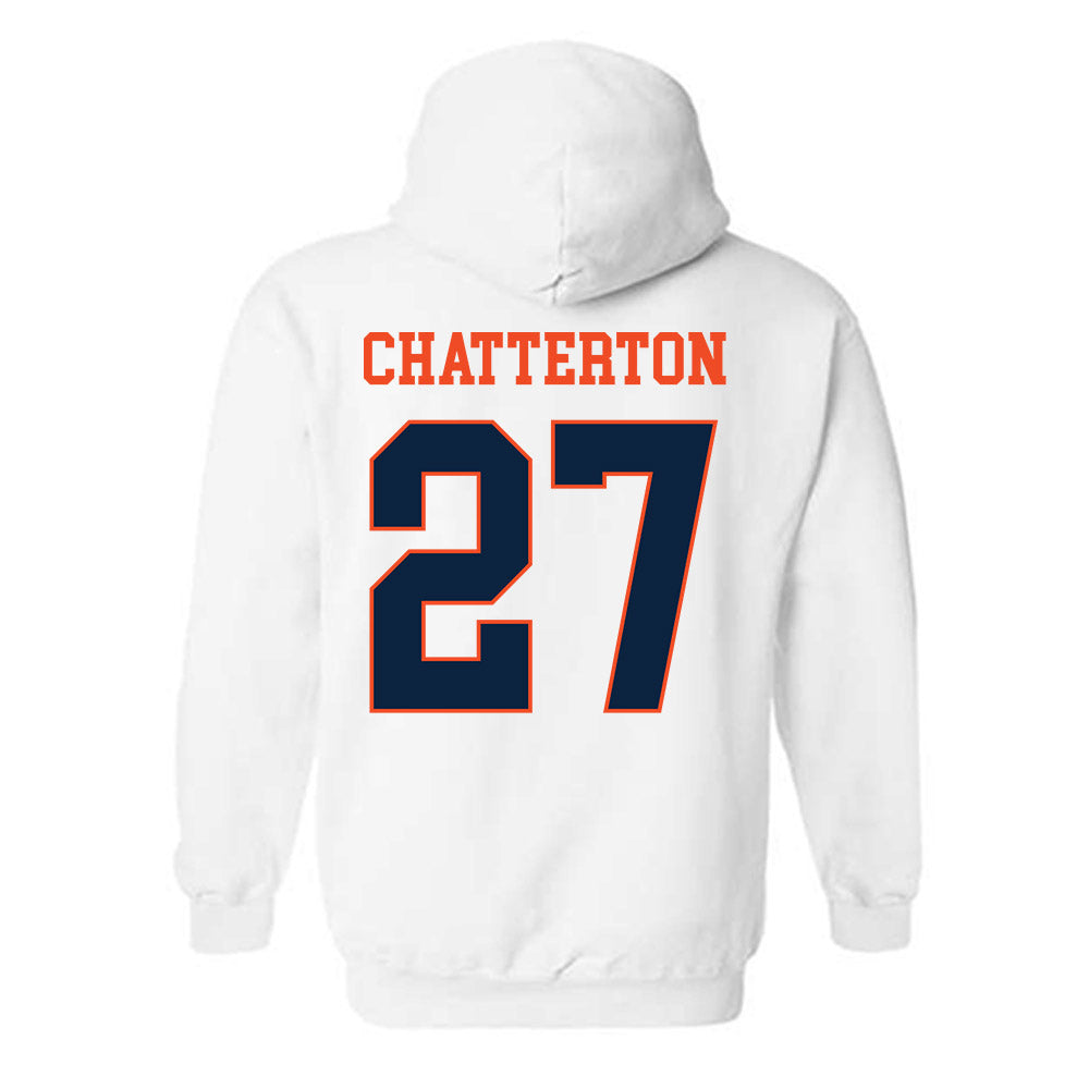 Auburn - NCAA Baseball : Christian Chatterton - Generic Shersey Hooded Sweatshirt-1