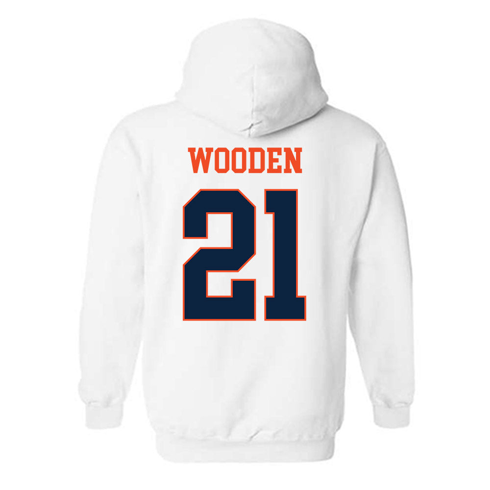 Auburn - NCAA Football : Caleb Wooden - Generic Shersey Hooded Sweatshirt