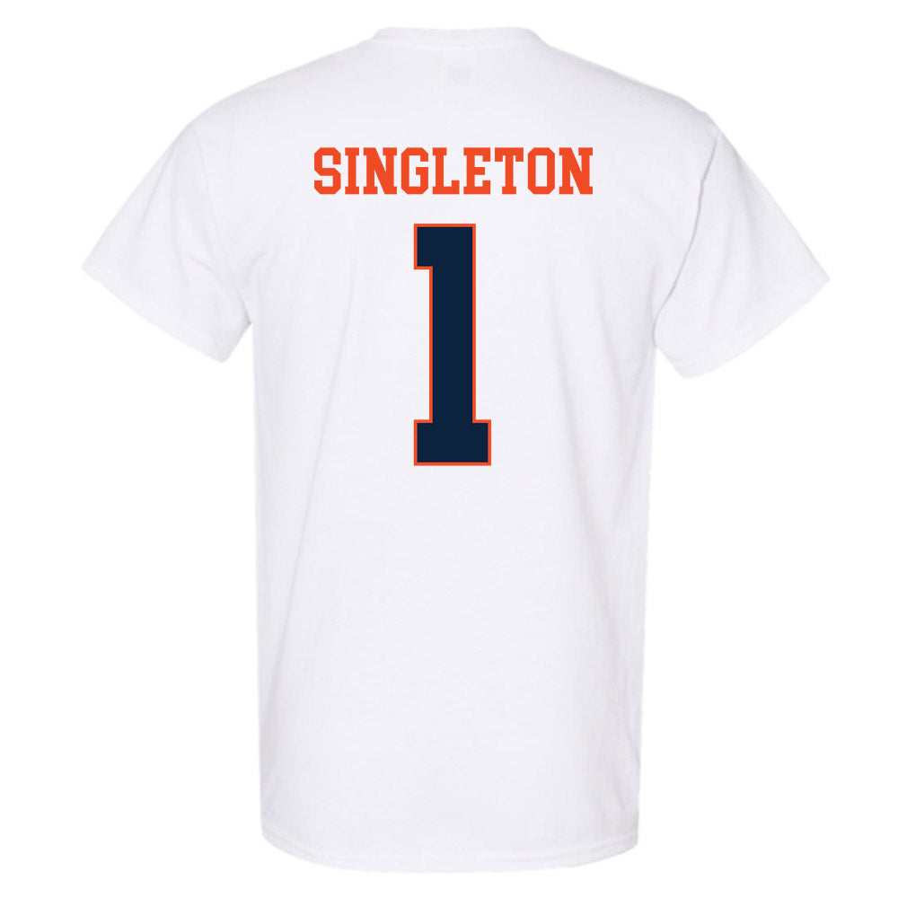 Auburn - NCAA Football : Eric Singleton - Generic Shersey T-Shirt-1