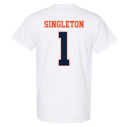 Auburn - NCAA Football : Eric Singleton - Generic Shersey T-Shirt-1