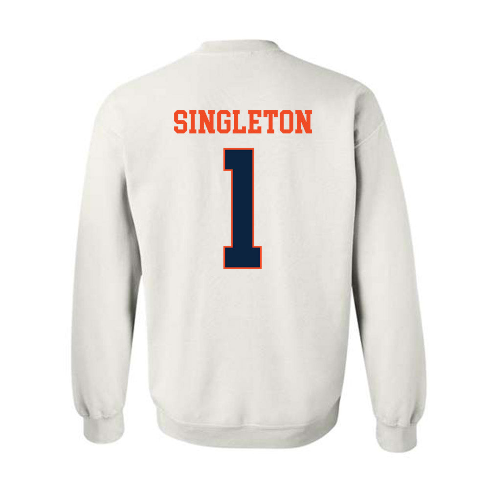 Auburn - NCAA Football : Eric Singleton - Generic Shersey Crewneck Sweatshirt-1