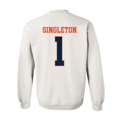 Auburn - NCAA Football : Eric Singleton - Generic Shersey Crewneck Sweatshirt-1