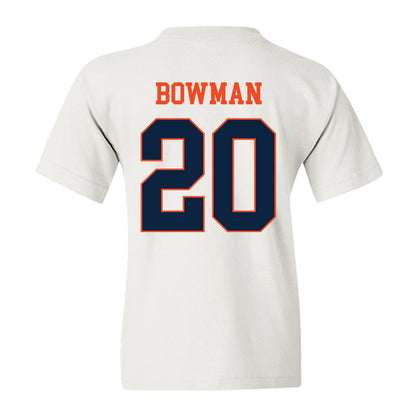 Auburn - NCAA Men's Basketball : Jeremiah Bowman - Generic Shersey Youth T-Shirt-1