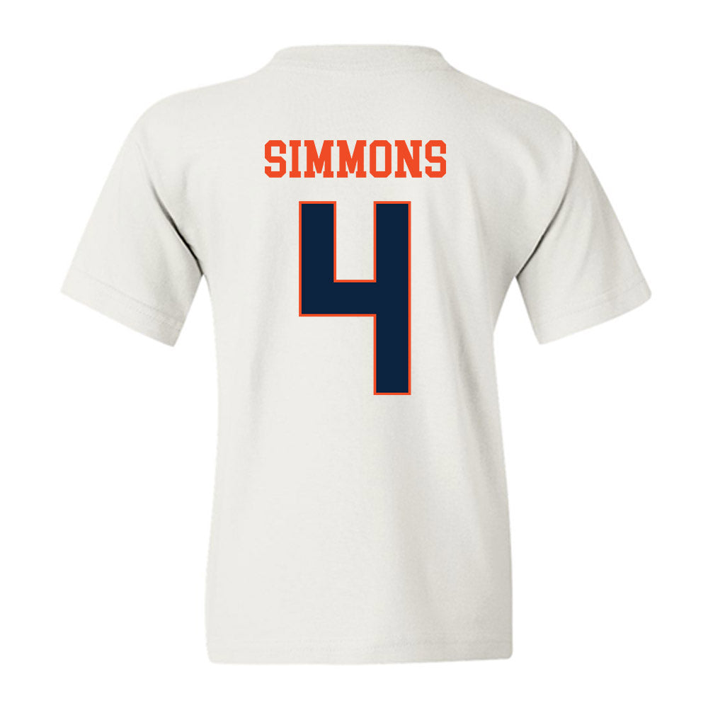 Auburn - NCAA Football : Malcolm Simmons - Generic Shersey Youth T-Shirt-1
