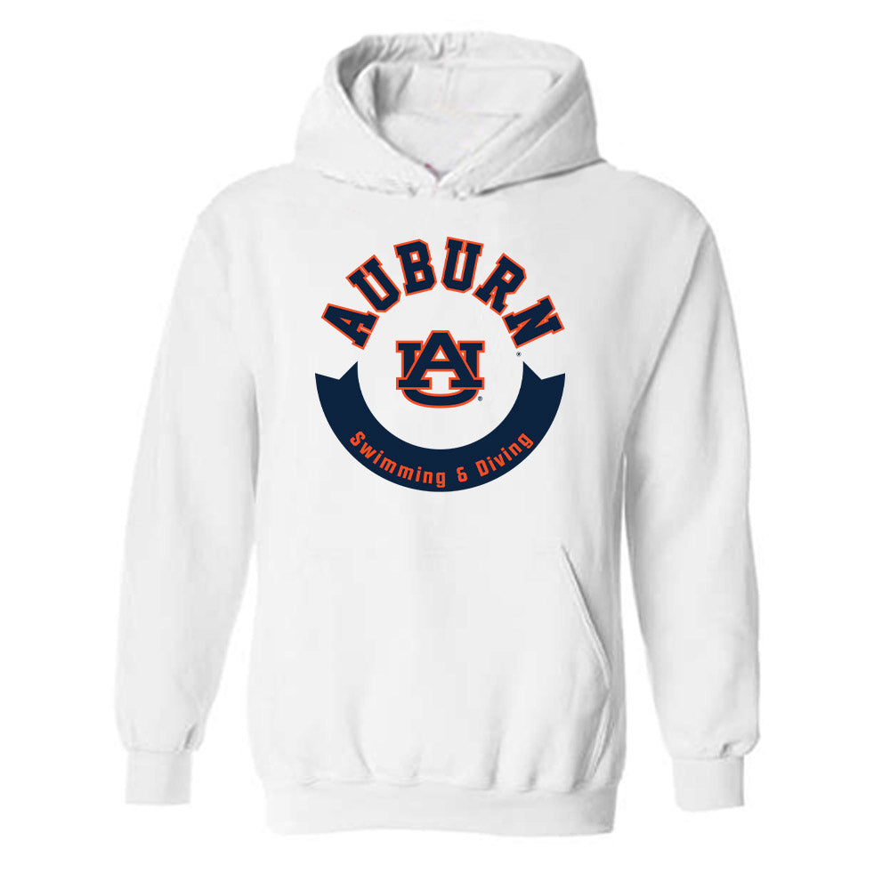 Auburn - NCAA Men's Swimming & Diving : Grant Davis - Generic Shersey Hooded Sweatshirt