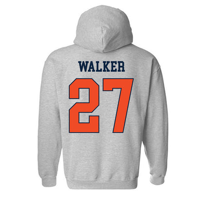 Auburn - NCAA Softball : Mckaela Walker - Generic Shersey Hooded Sweatshirt-1