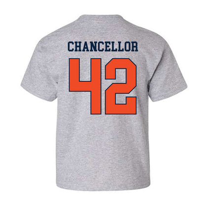 Auburn - NCAA Baseball : Abe Chancellor - Generic Shersey Youth T-Shirt-1