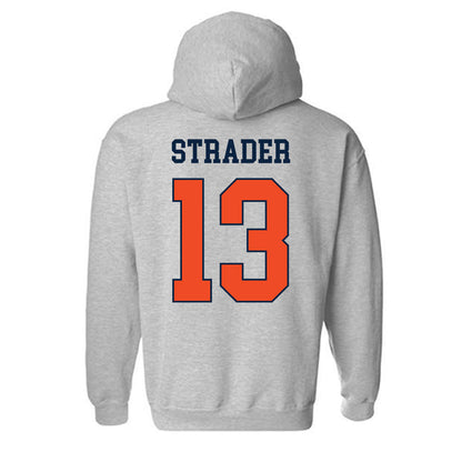 Auburn - NCAA Football : Raion Strader - Generic Shersey Hooded Sweatshirt-1